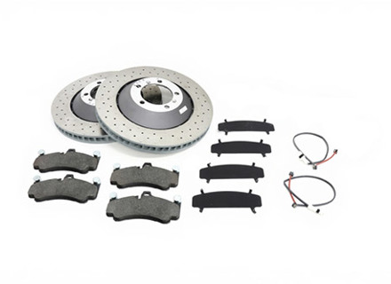 VOOR Remschijf 380 mm & Remblokken. Porsche 997 GT3 2010>> Zimmermann FORMULE Z - 99735140991, 99735141091 - 460.1551.70, 460.1550.70